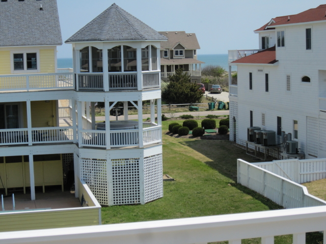 ocean view from 3rd row deck